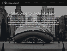 Tablet Screenshot of bielinskalaw.com